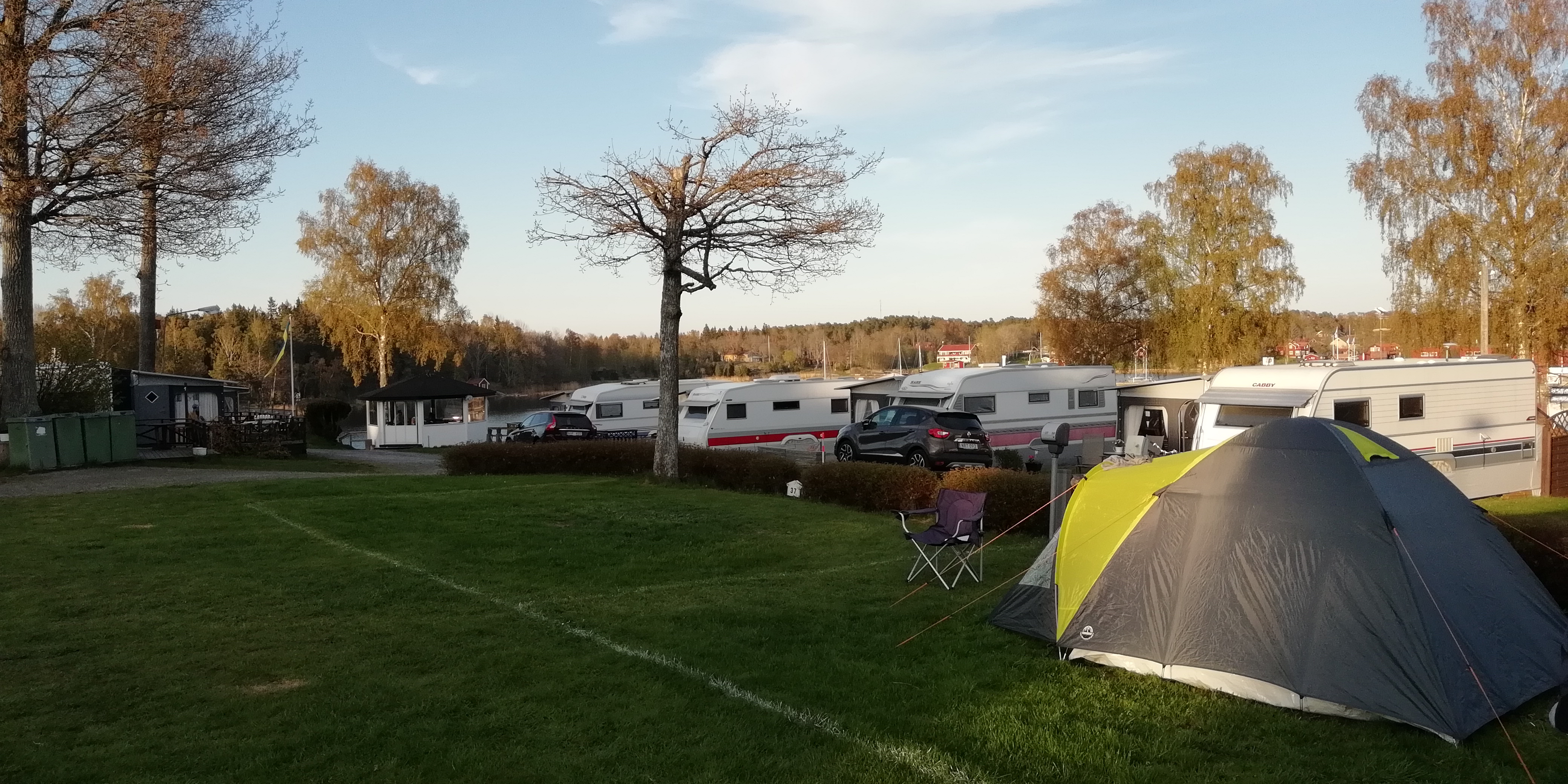 Tenting in Grisslehamn